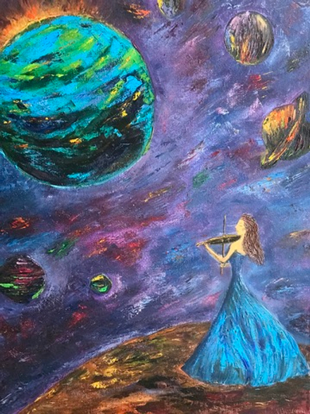 Картина «Космос. Парад планет»