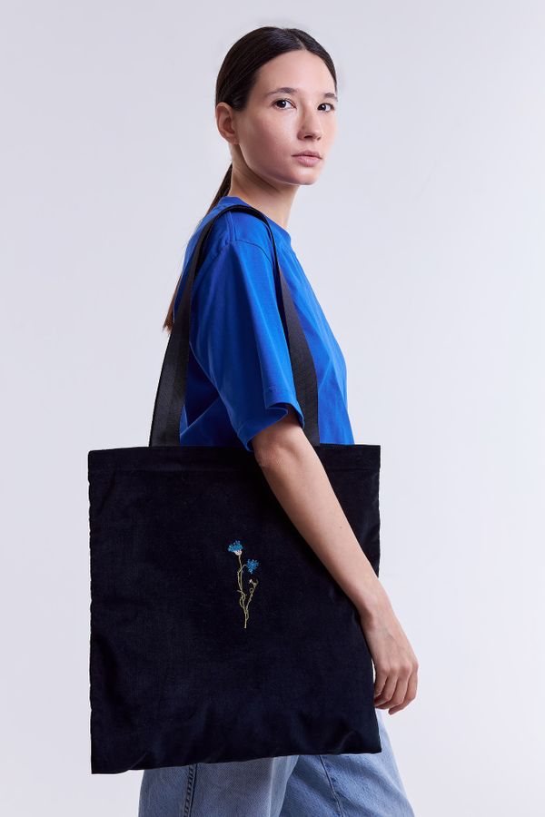 Шоппер Василек черный - фото 4