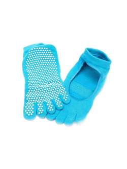 Носочки для йоги с пальчиками и вырезом Bradex