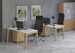 Рабочая станция 3 места ONIX WOOD