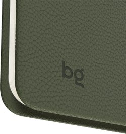 Еженедельник недатированный, B5, 64л., твердый переплет, кожзам, BG "Palm. Dark khaki", хаки