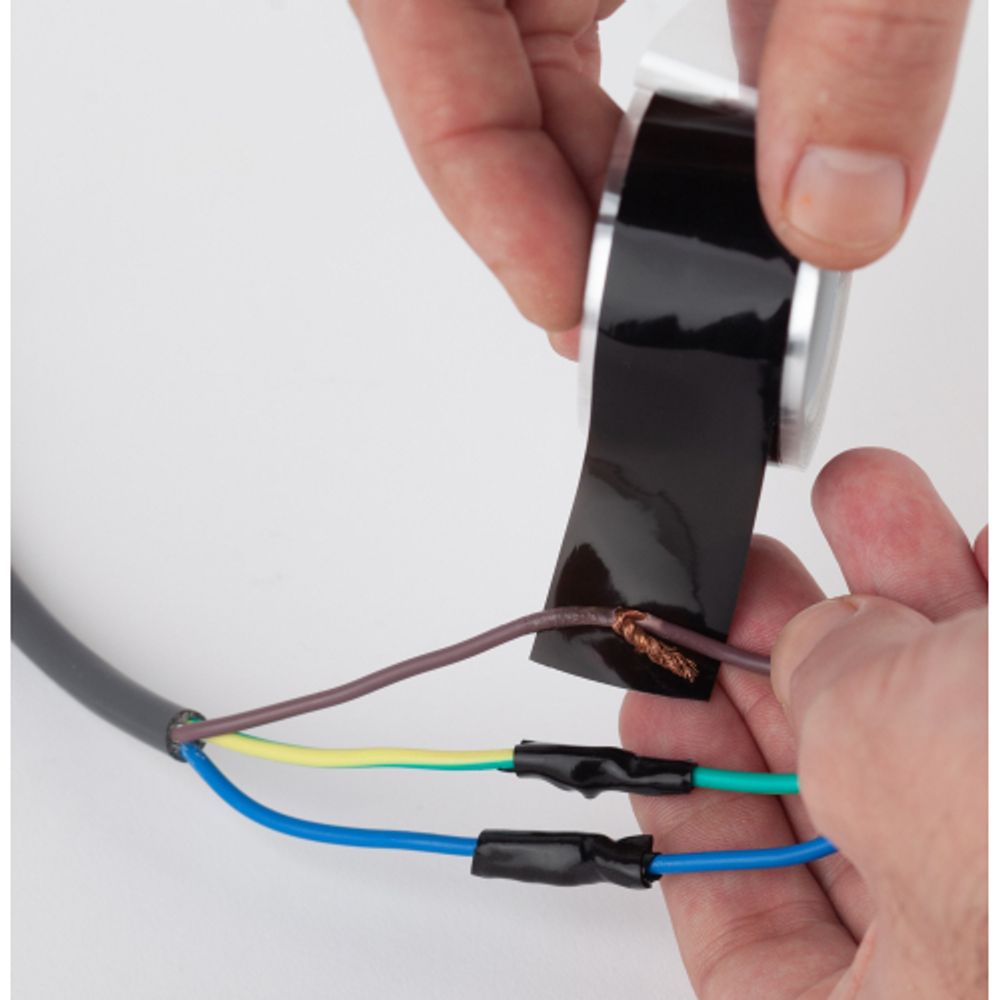 Изолента ЭРА PRO PROSS25 силиконовая самослипающаяся 25 мм х 3 м черная | Изолента