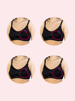 Бюстгальтер для фиксации экзопротеза Valeria ЛФ черный 95