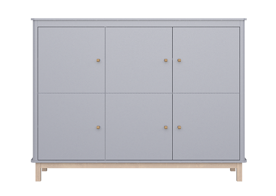 Шкаф Classic низкий (серый)