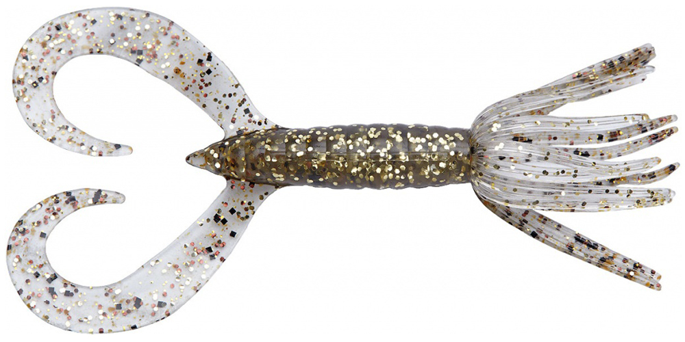 Приманка силиконовая Keitech Little Spider 2" #418T Bluegill Flash