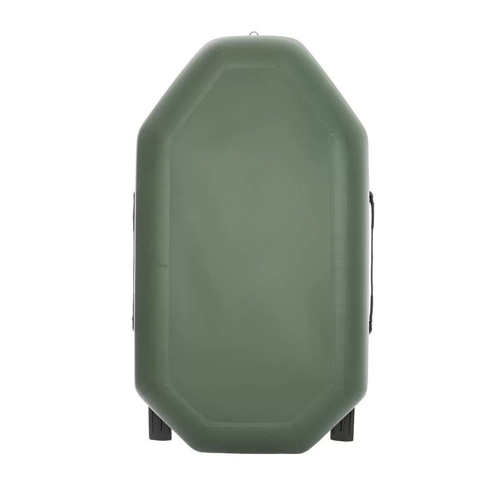 Лодка надувная для рыбалки Тонар Шкипер А280 надувное дно зеленый