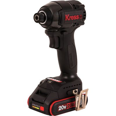 Винтоверт аккумуляторный KRESS KU280.3 20V 2Ачх2 ЗУ 2А кейс