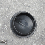 Пробка для ванной с цепочкой черная