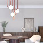 DK5550-BK Cветильник для трека-ремня Belty, серия Orb, со светодиодом, D150*H147мм, 48V DC, 10W, RA90, 120°, 4000K, IP20, белый, акрил