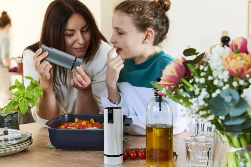 Peugeot Электрическая мельница для соли Line 15 см USB-C