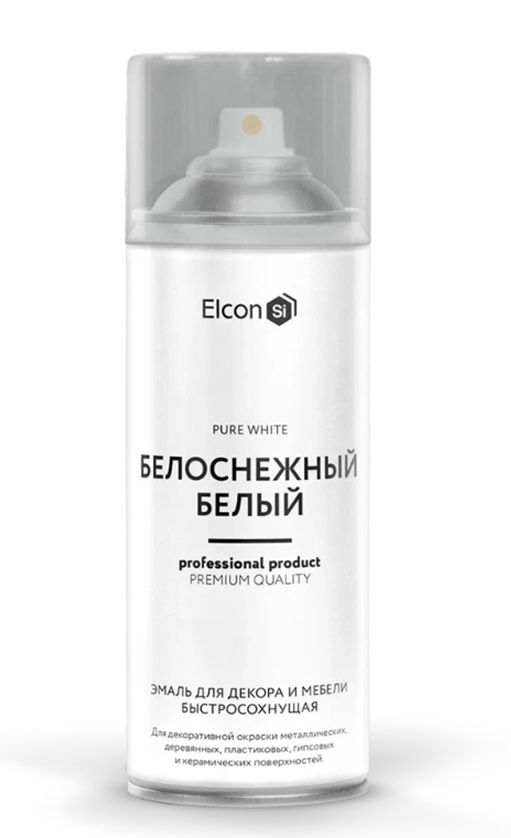 Аэрозольная акриловая краска для декора и мебели Elcon Decor, 520 мл