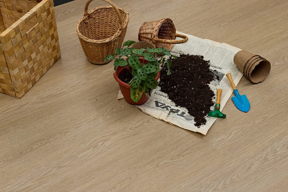 Кварц-винил SPC Steinholz Element 4,5 мм Баум 2.255 м2