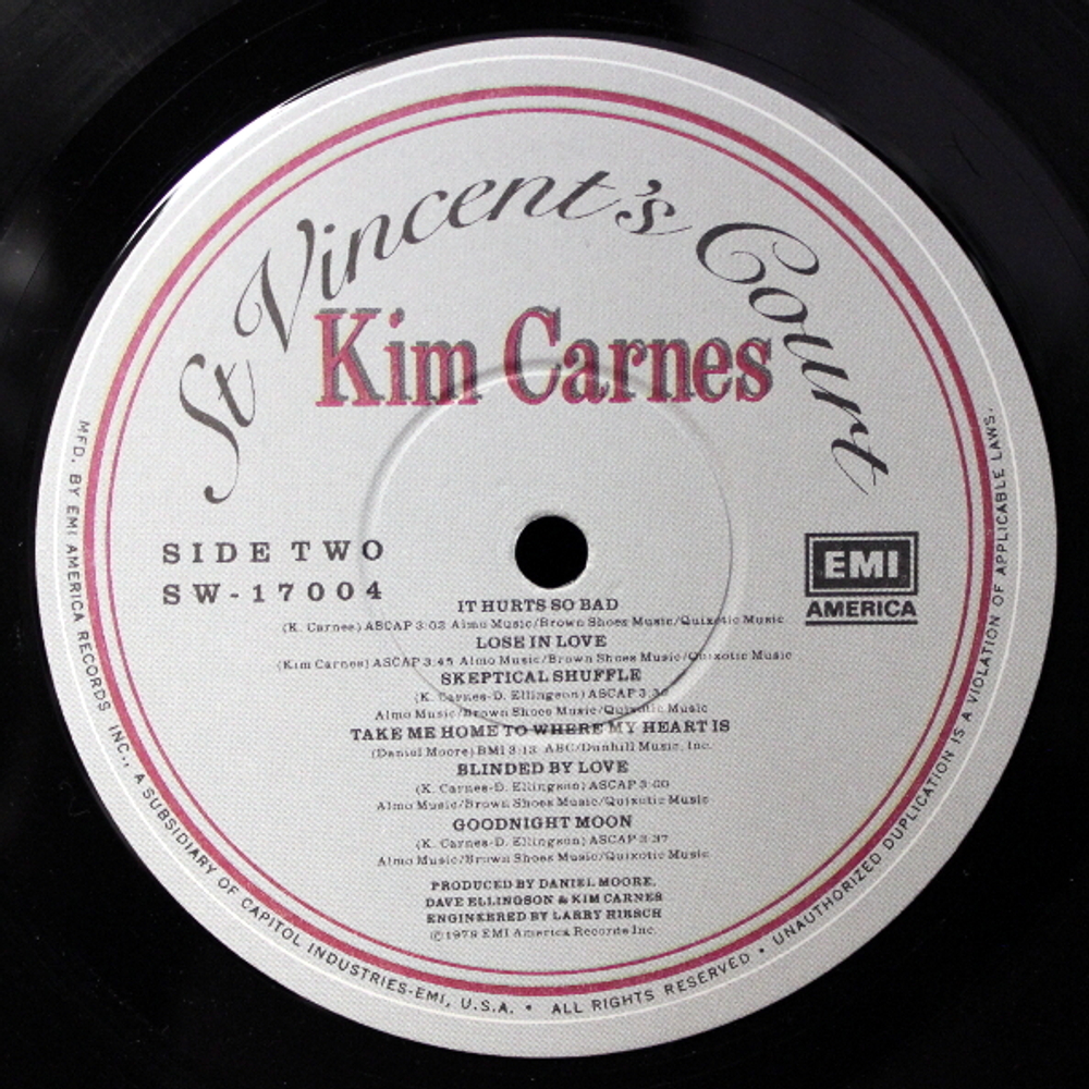 Kim Carnes / St Vincent's Court (LP)
