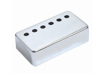 Крышка звукоснимателя для хамбакера 6 отверстий хром