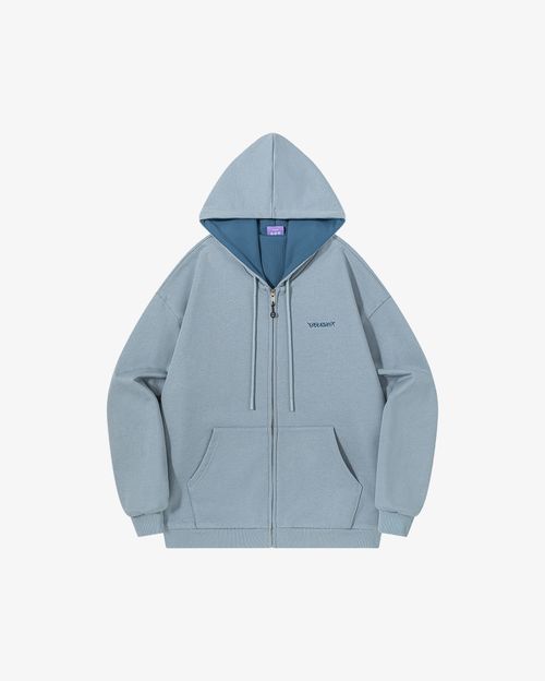 Худи Ymkashix Zip HTF серо-зеленый/изумрудный