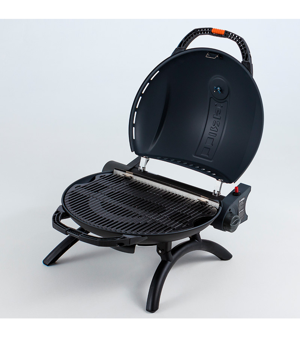 Гриль газовый O-GRILL 900МT bicolor черный-зеленый (в комплекте адаптер тип А)