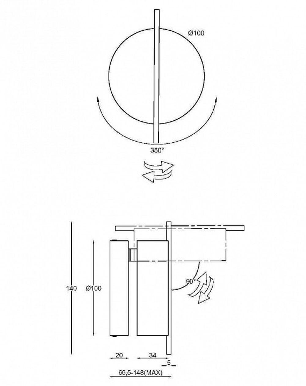 Бра Maytoni Nuance MOD180WL-L4W3K