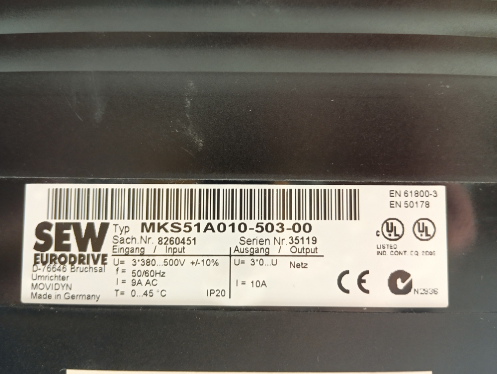 SEW Eurodrive MKS51A010-503-00* б/у