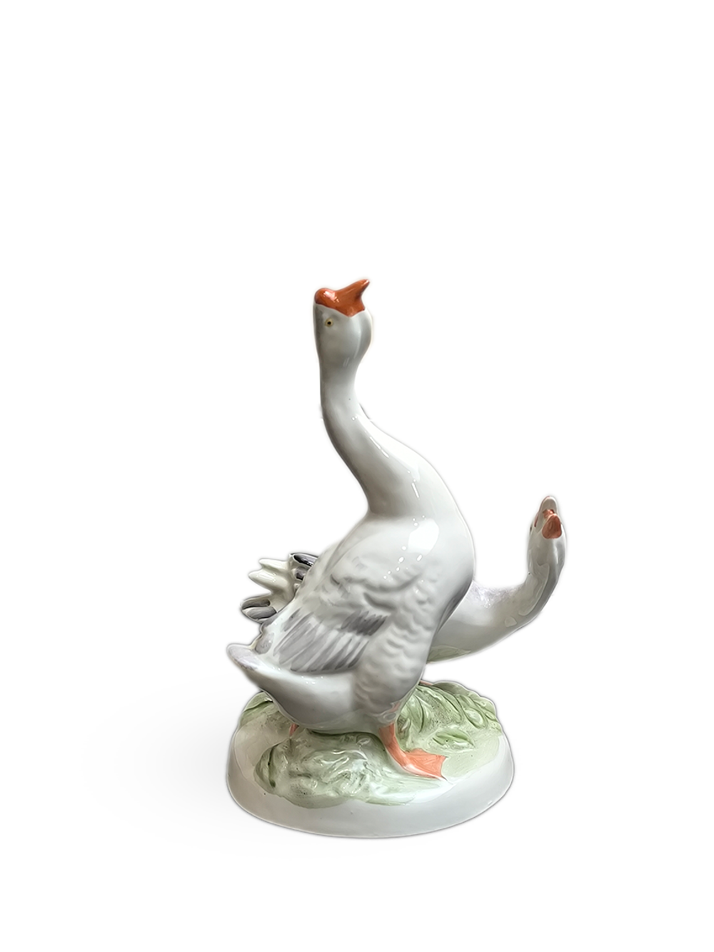 Фарфоровая статуэтка "Гуси", Россия, ДФЗ