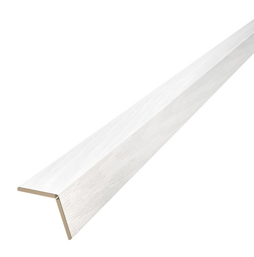 Угол складной ХДФ Союз Elegance Белый Лес 2700х56х3,2 мм