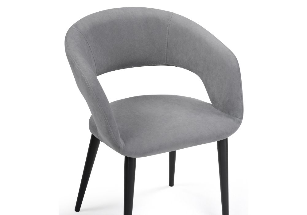 Стул на металлокаркасе Торган катания сильвер