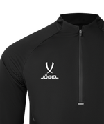 Джемпер ветрозащитный JÖGEL PREMIER PerFormPROOF 1/4 Zip Wind Top, черный