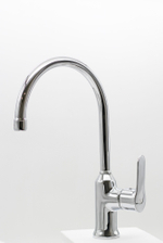 04021 Смеситель однорычажный для кухни "GANZER"  (10/1шт)