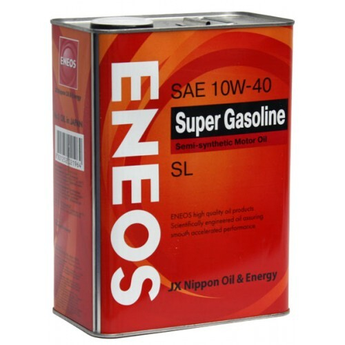 Масло моторное ENEOS 10W-40 SL п/синтетическое 1л / 10W40
