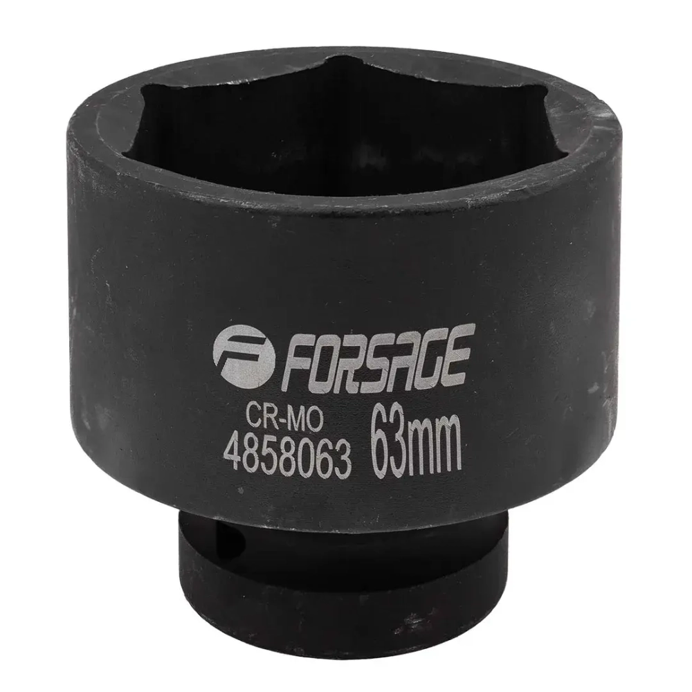 Головка ударная 1'', 63мм (6гр.) Forsage F-4858063
