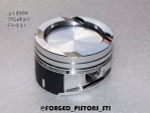 Кованые поршни СТИ BMW 3,0l N54B30 ТУРБО. Артикул - 330.11.1 Forged Pistons STI