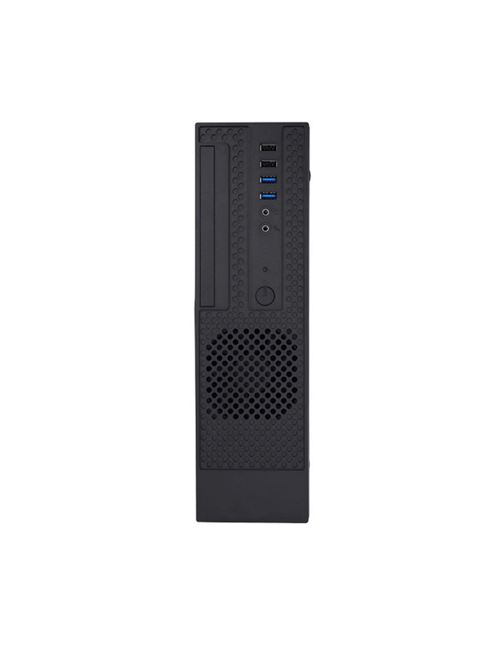 Slim Case InWin CJ708BL IP-S265AU7-2 80plus Bronze, U3*2+U2*2+A(HD)+TYPE 3.1C + FAN 80*15mm + intrusion switch Micro-ATX, mini-ITX