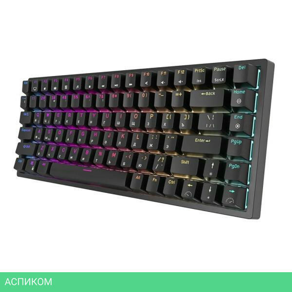 Клавиатура Royal Kludge RK84 Red switch Black