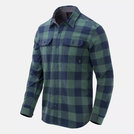 Рубашка Greyman NS Helikon (Moss Green Checkered)