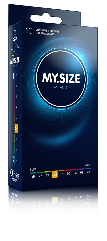 Презервативы &amp;quot;MY.SIZE Pro&amp;quot; №10 размер 53 (ширина 53mm) (53 мм)