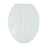 Крышка унитаза "РАКУШКА", белый, РП-812