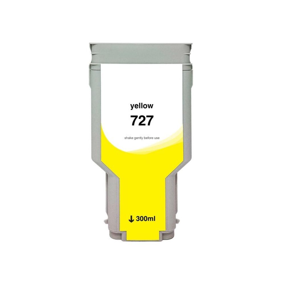 Картридж G&amp;G аналог HP 727 (F9J78A) для DJ T920/T1500/T2500/T930/T1530/T2530, желтый (300мл)