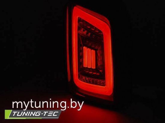 Задняя оптика SMOKE BLACK WHITE LED для VW T5 Transporter