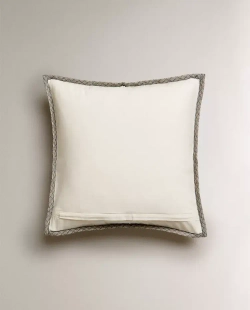 ZARA HOME НАВОЛОЧКА ДЛЯ ДЕКОРАТИВНОЙ ПОДУШКИ ДЛЯ ДЕТЕЙ С ПРИНТОМ, СЕРЫЙ