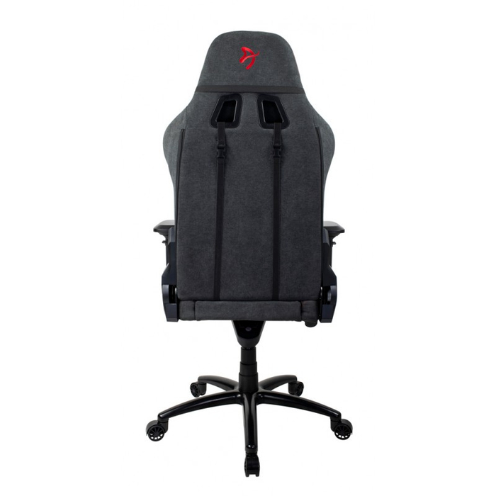 Компьютерное кресло (для геймеров) Arozzi Verona Signature Soft Fabric - Red Logo (VERONA-SIG-SFB-RD)