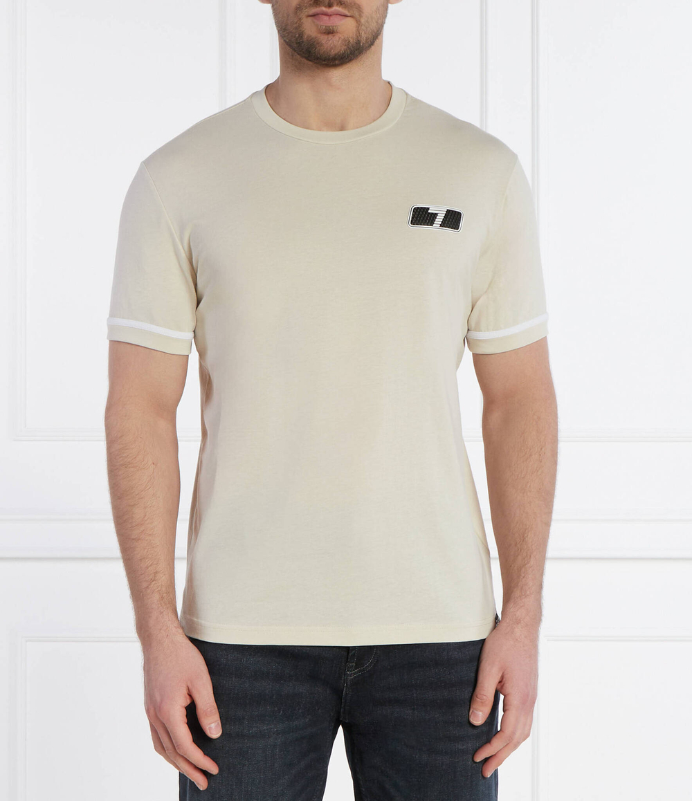 Футболка EA7 - бежевый(3DPT13 PJ3BZ)