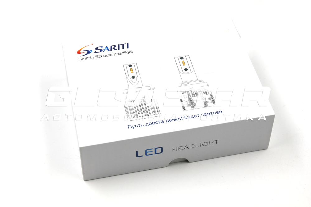 Светодиодные лампы H7 Sariti F6 5500K, 12V, 45W, EMC (комплект, 2шт)