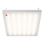 Светильник ГРИЛЬЯТО ДВО02-051 с БАП EM3 54Вт 4000К IP40 Матовый 6000лм 588х588х40мм WOLTA PRO