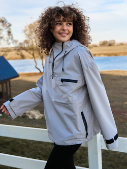 Анорак непромокаемый Skyfall gray unisex