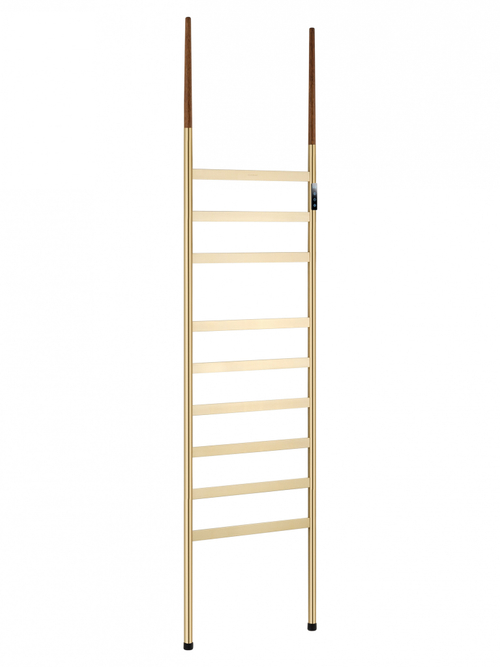 Полотенцесушитель электрический напольный WONZON & WOGHAND BREMEN, Брашированное золото (WW-A207-BG)