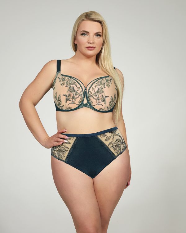 Трусы Kris Line Felice слипы (изумруд)