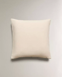 ZARA HOME НАВОЛОЧКА ДЛЯ ДЕКОРАТИВНОЙ ПОДУШКИ, СВЕТЛО-БЕЖЕВЫЙ