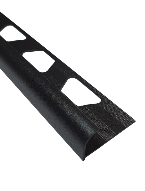 НАП 12мм "DO-1" 2,7м Черный муар наружный полимер. алюм.