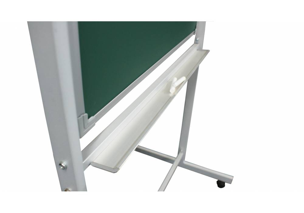Мобильная поворотная доска BoardSYS (30) 150x200 см (30ПО2-200М), Меловая