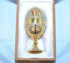 Сувенир "Яйцо-рюмки" ХВ