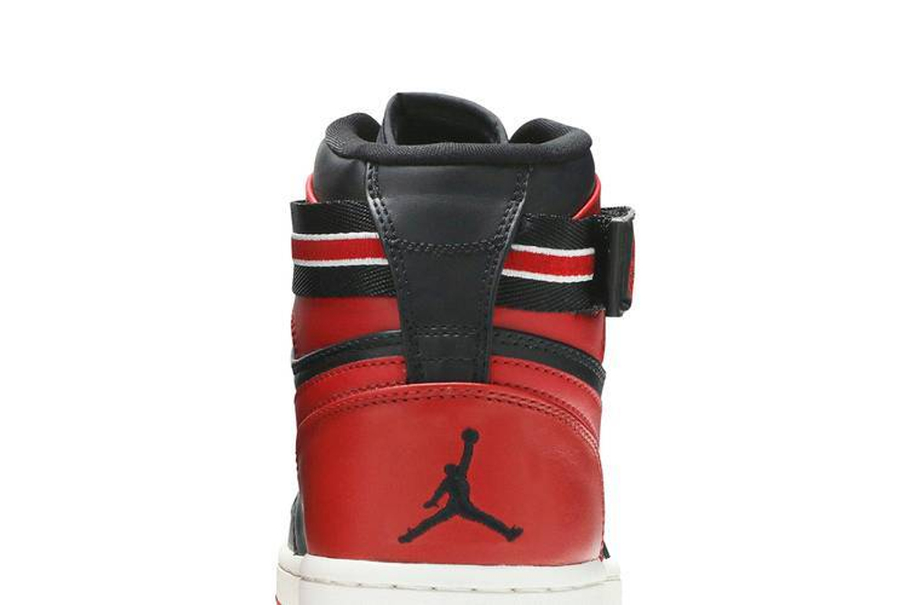 Jordan 1 high strap bred hot sale